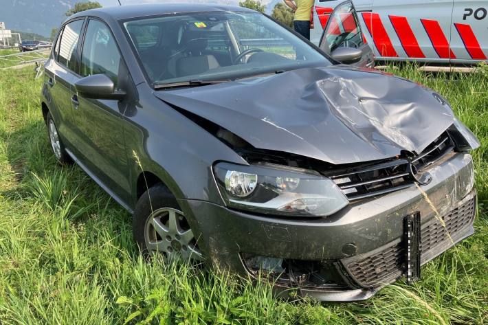 Gestern ereignete sich in Benken ein Verkehrsunfall auf der A3.