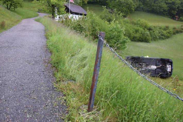 Tragischer Unfall heute in Oberbuchsiten SO - Autolenker nicht mehr