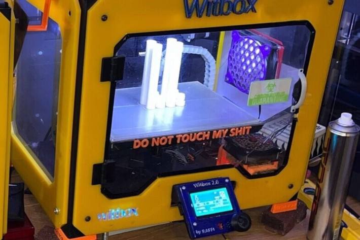 3D-Drucker zur Herstellung von Schlagringen