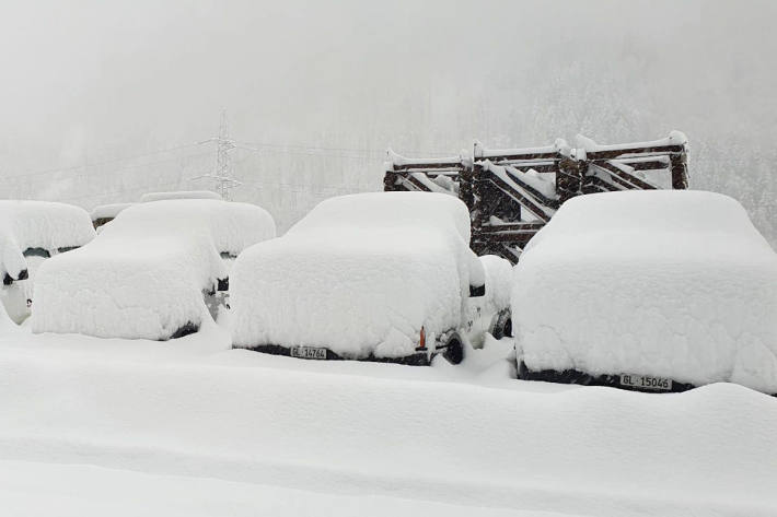 Viel Neuschnee für die Alpennordseite in Sicht.