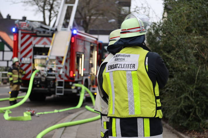 Feuer in einer Pizzeria in Essen-Frintrop