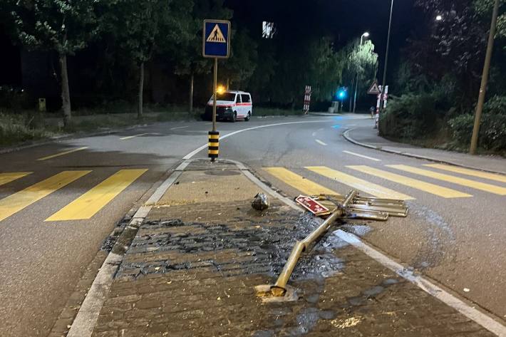 In Arlesheim hat sich ein Unfall ereignet.