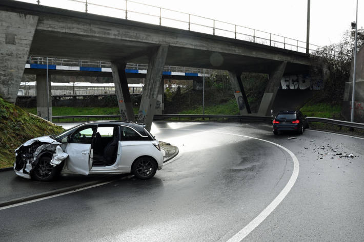 Unfall in Ebikon (2)