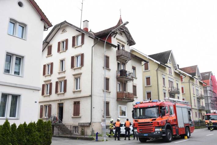 In der Wohnung entstand geringer Sachschaden