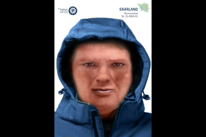 Phantombild des Täters aus Saarbrücken