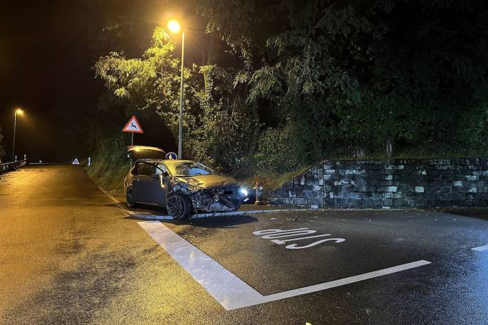 Der Verunfallte wurde verletzt