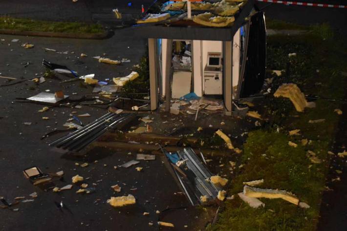 Der Tatort befindet sich auf dem Parkplatz des Edeka-Marktes in Vreden