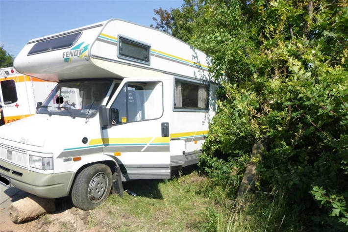 Trotz hohem Schaden bei Unfall mit glücklichem Ausgang