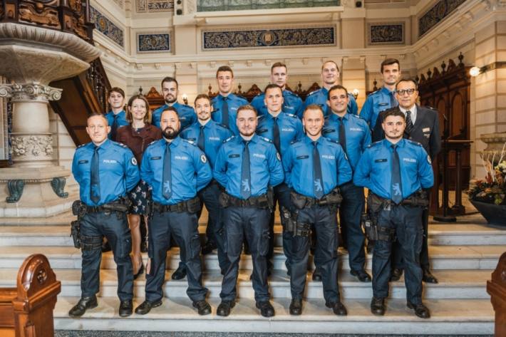 Neue Mitarbeitende für die Stadtpolizei St.Gallen