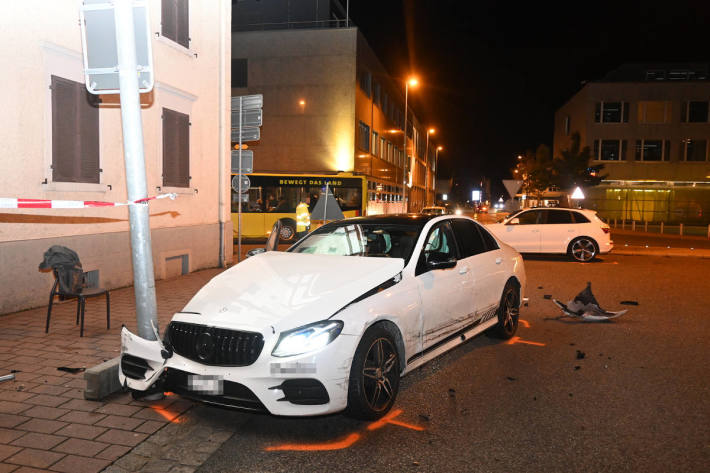 Verletzte Personen bei Verkehrsunfall in Schaan