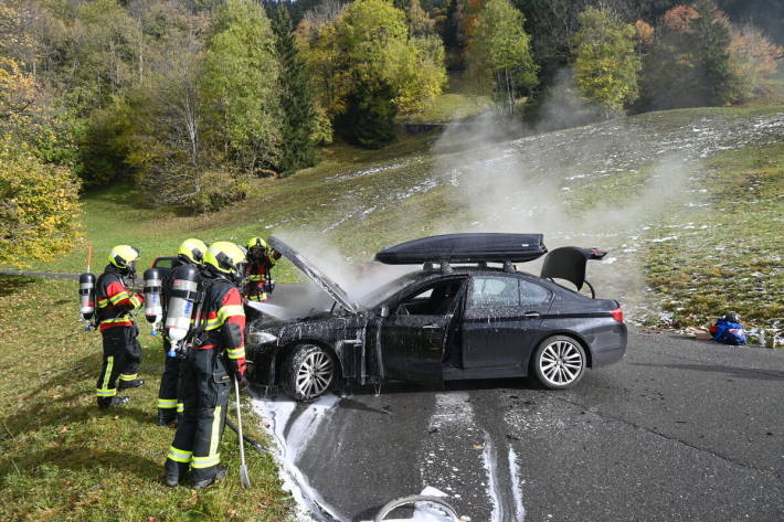 Die Feuerwehr konnte den Brand erfolgreich löschen