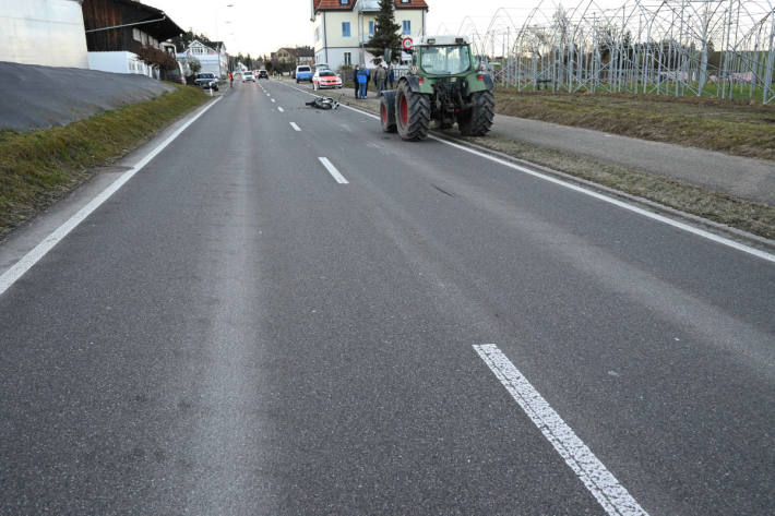 Unfall nach Überholmanöver