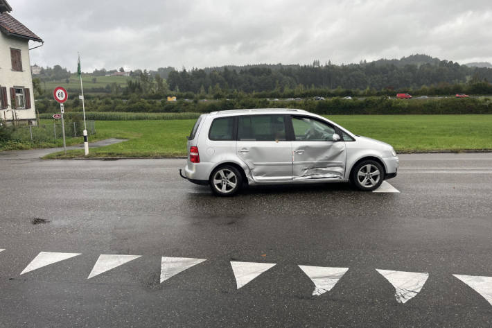 Am Auto entstand ein Sachschaden von 12'000 Franken.