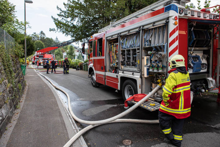 Brand Photovoltaik-Anlage Bellerivematte Luzern