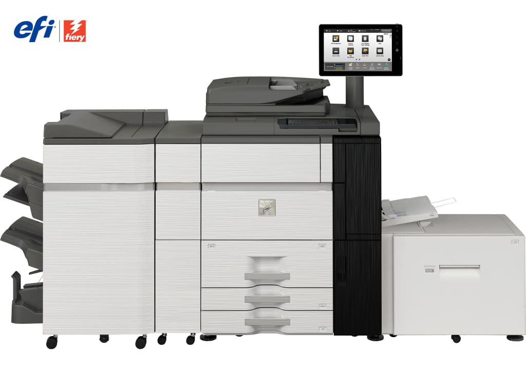 MX8090N 80PPM A3 Colour Light Production MFD with DSPF - Sharp