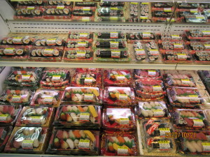 お寿司、お弁当たくさん取り揃えています。