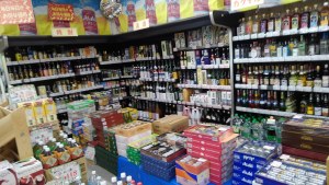 豊富な種類のお酒