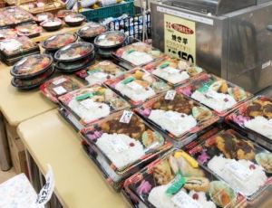 お弁当の種類が豊富でボリュームたっぷり
