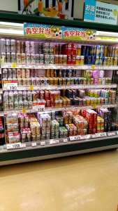 飲料も充実の品ぞろえ