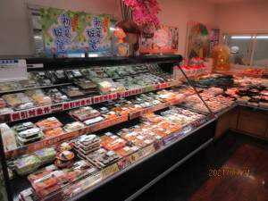 当店自慢の自家製お惣菜コーナー