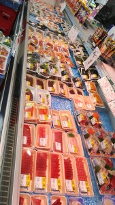 お造りには特に力が入っています。いつでもご注文承ります。大パックの筋子・たらこは特にお勧めです!