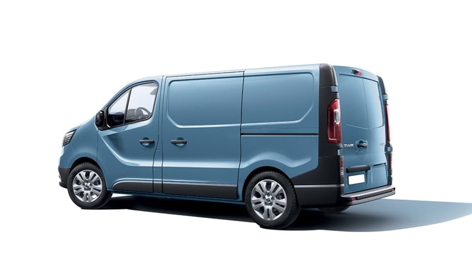 Renault Trafic Medium Van LWB LL30 Blue dCi 130 Business+ Crew Van