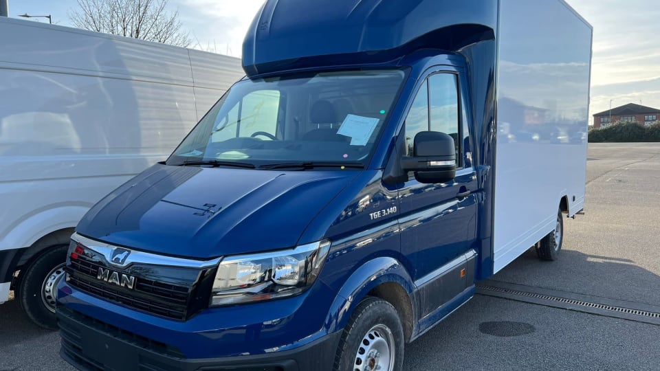 MAN TGE Large Van 3 LONG 140 Flatframe Cowl Chassis Cab Lease Select
