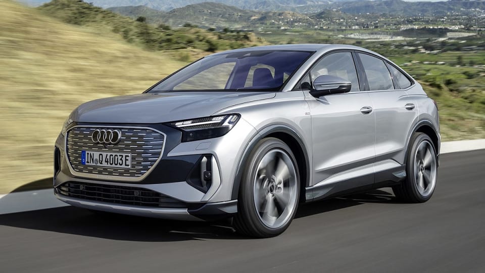 Audi Q4 E tron Sportback 210kW 45 82kWh S Line 5dr Auto Leather Lease 