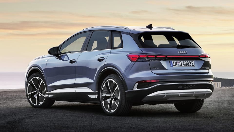 Audi Q4 E tron SUV 210kW 45 82kWh S Line 5dr Auto Leather Lease 