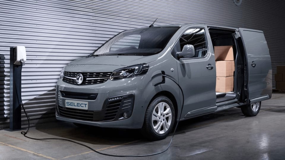 vauxhall electric van lease