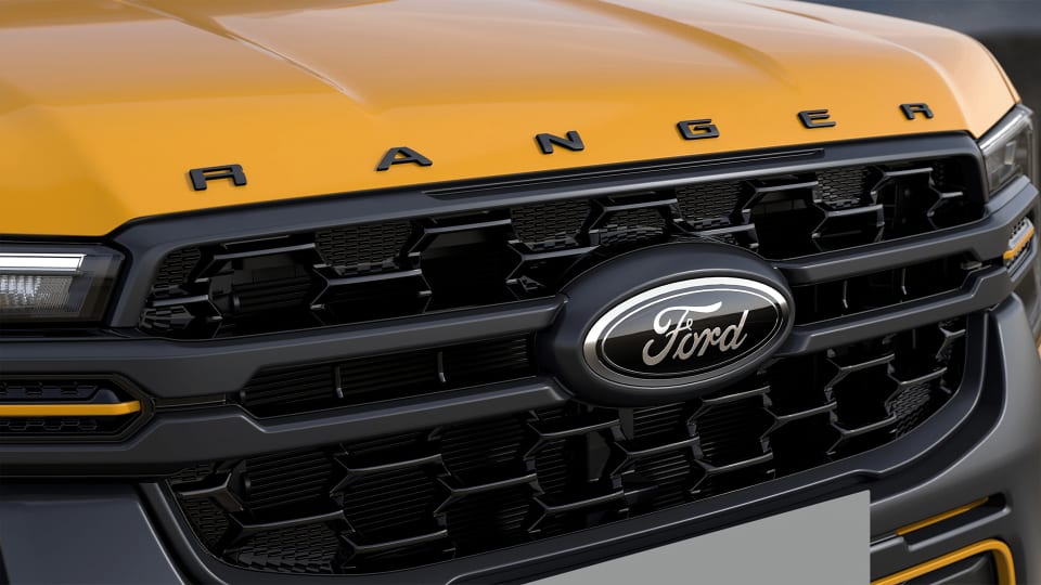 FORD RANGER MATTE BLACK DOOR HANDLE INSERT TRIMS – Fastlane Styling