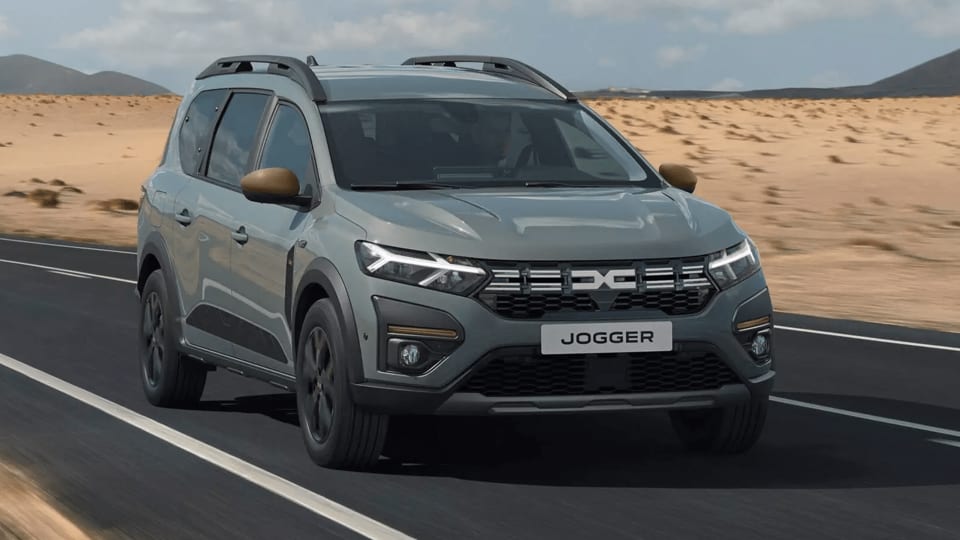 Dacia Jogger Model Vehicle Specifications - Renault Leasing