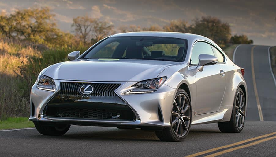 Lexus Rc Coupe 300h 2 5 F Sport 2dr Cvt Takumi Pack Lease Select Car Leasing