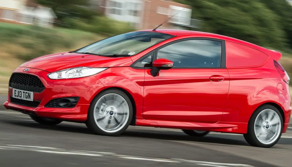 ford fiesta van lease