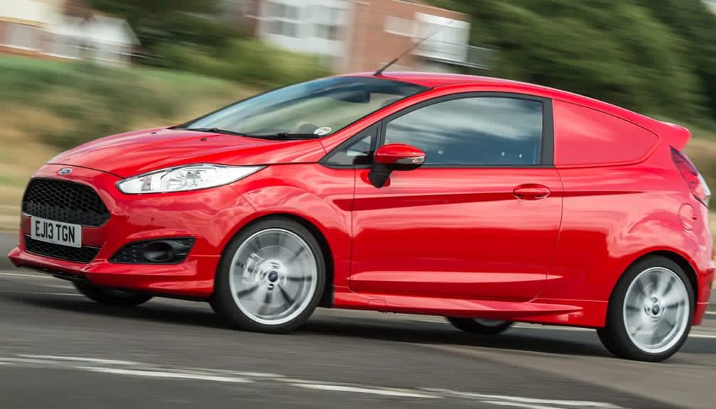 ford fiesta van leasing