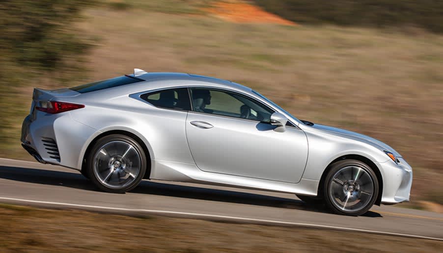 Lexus Rc Coupe 300h 2 5 F Sport 2dr Cvt Takumi Pack Lease Select Car Leasing