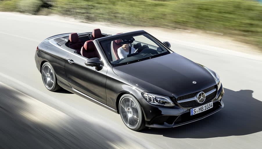 Mercedes Benz C Class Convertible C220d Amg Line Night Ed Premium Plus 2dr 9g Tronic Lease Select Car Leasing