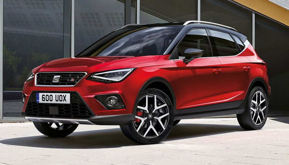 Seat Arona Hatchback 1.5 TSI 150 FR Red Edition 5dr DSG Lease Select