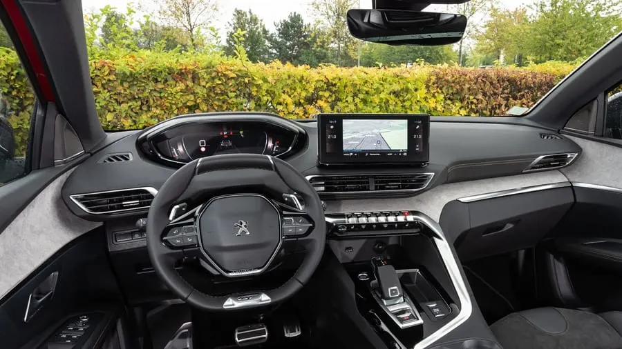 Peugeot 3008 Estate 1.2 Hybrid 136 Allure 5dr e-DSC6 Lease - Select Car ...