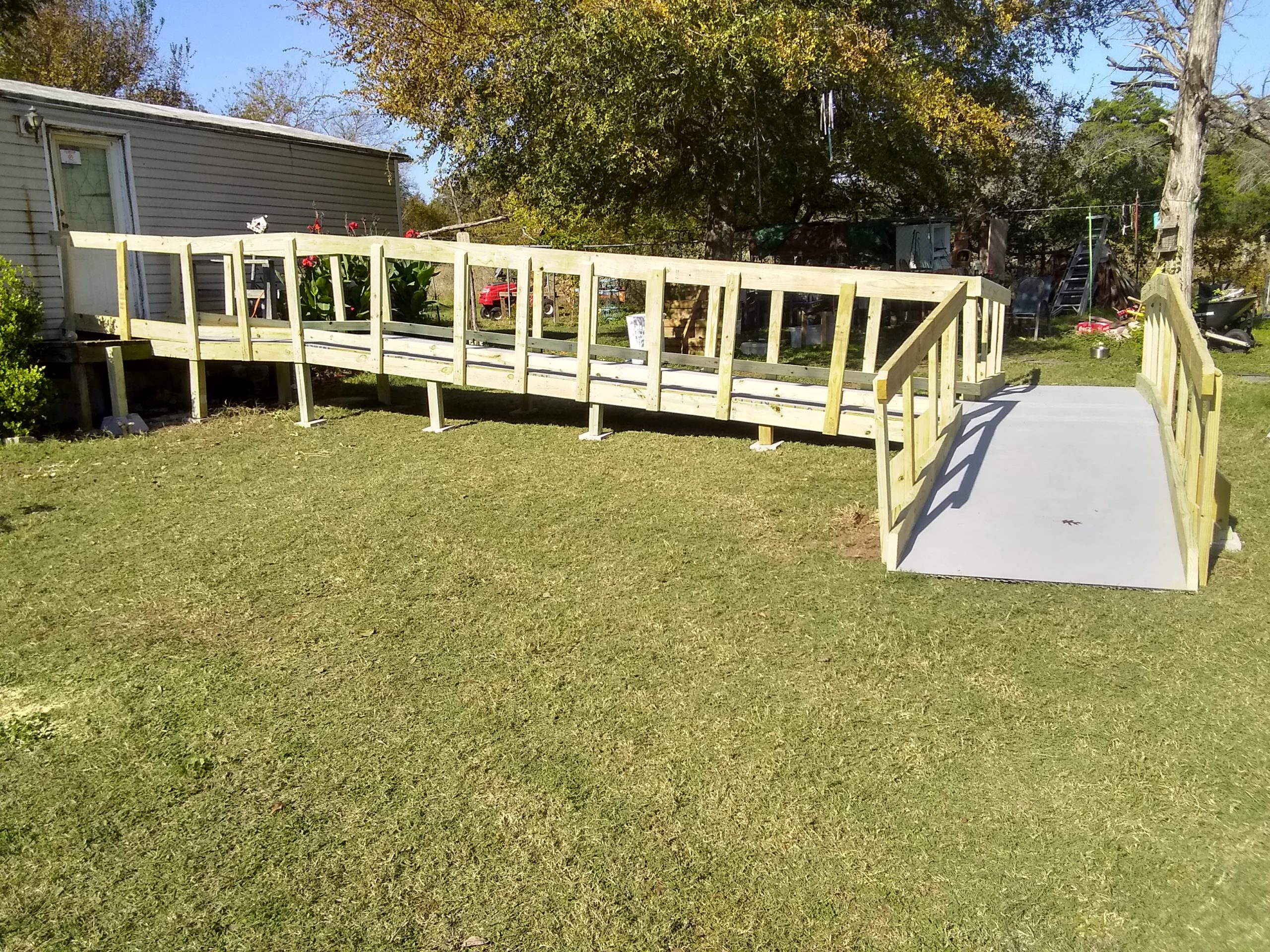 Ramp construction