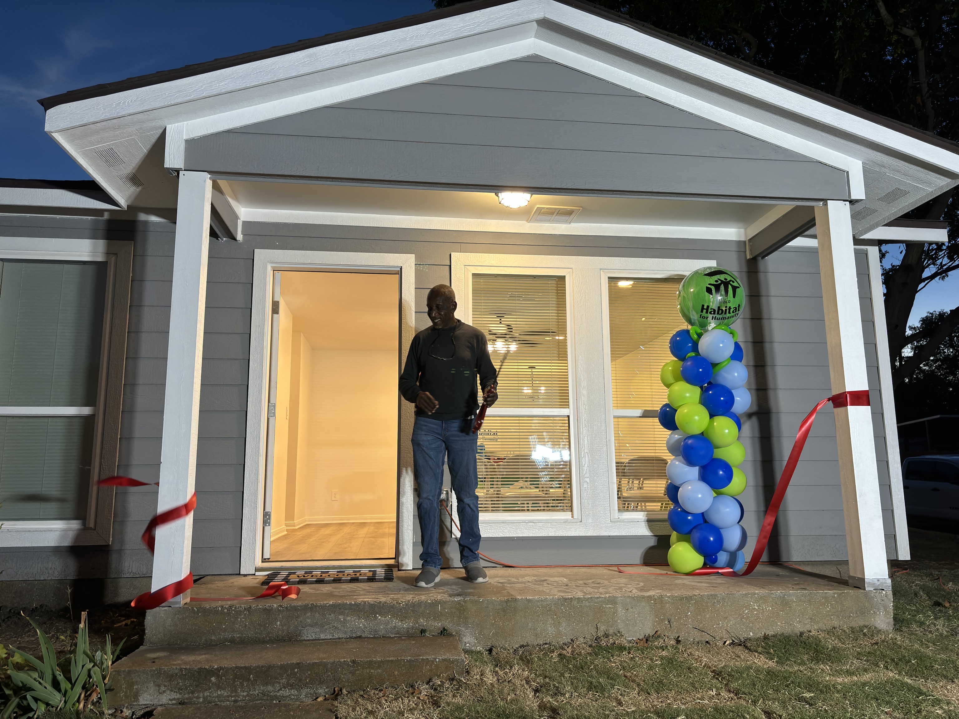 Mr. Manning's Habitat home