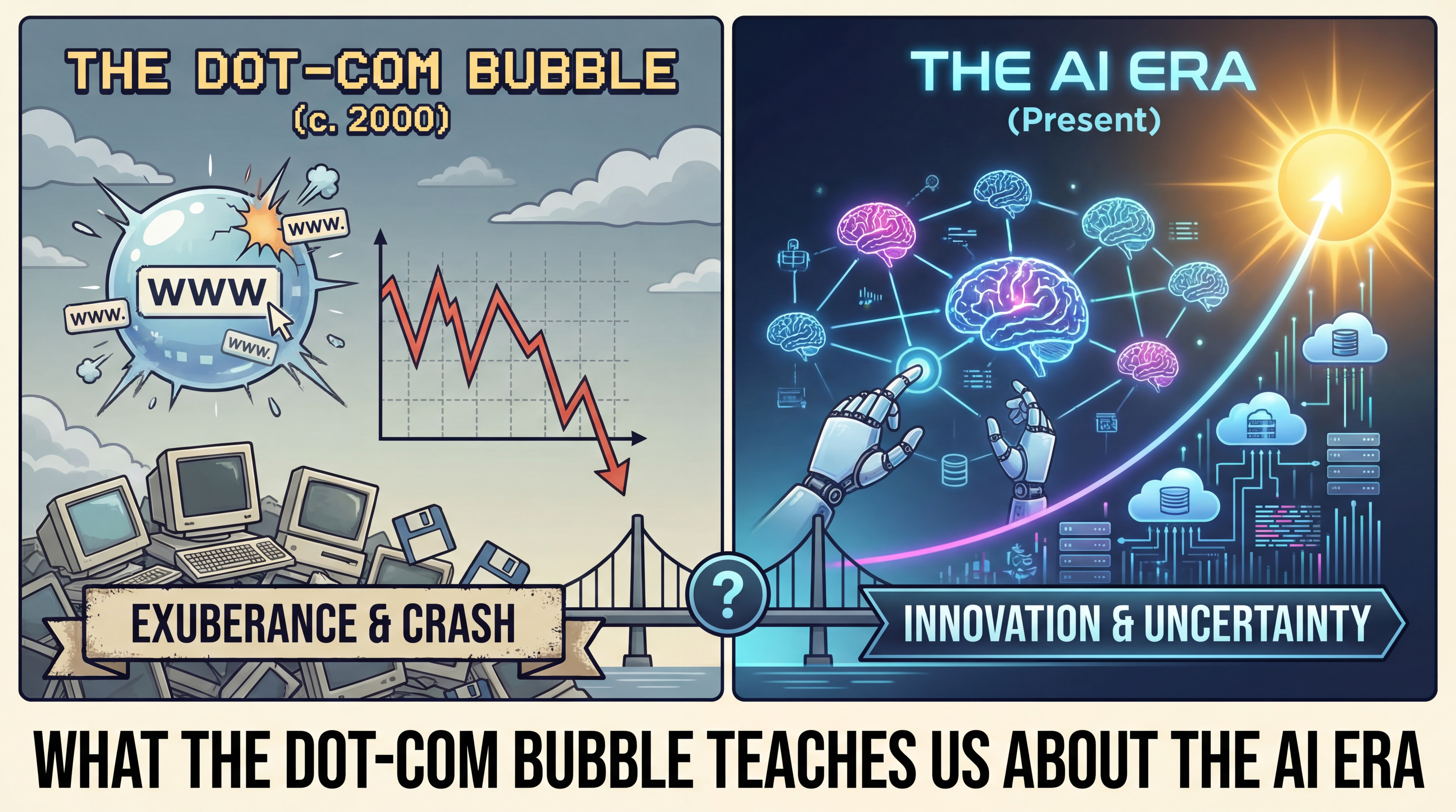 What the Dot-Com Bubble Teaches Us About the AI Era