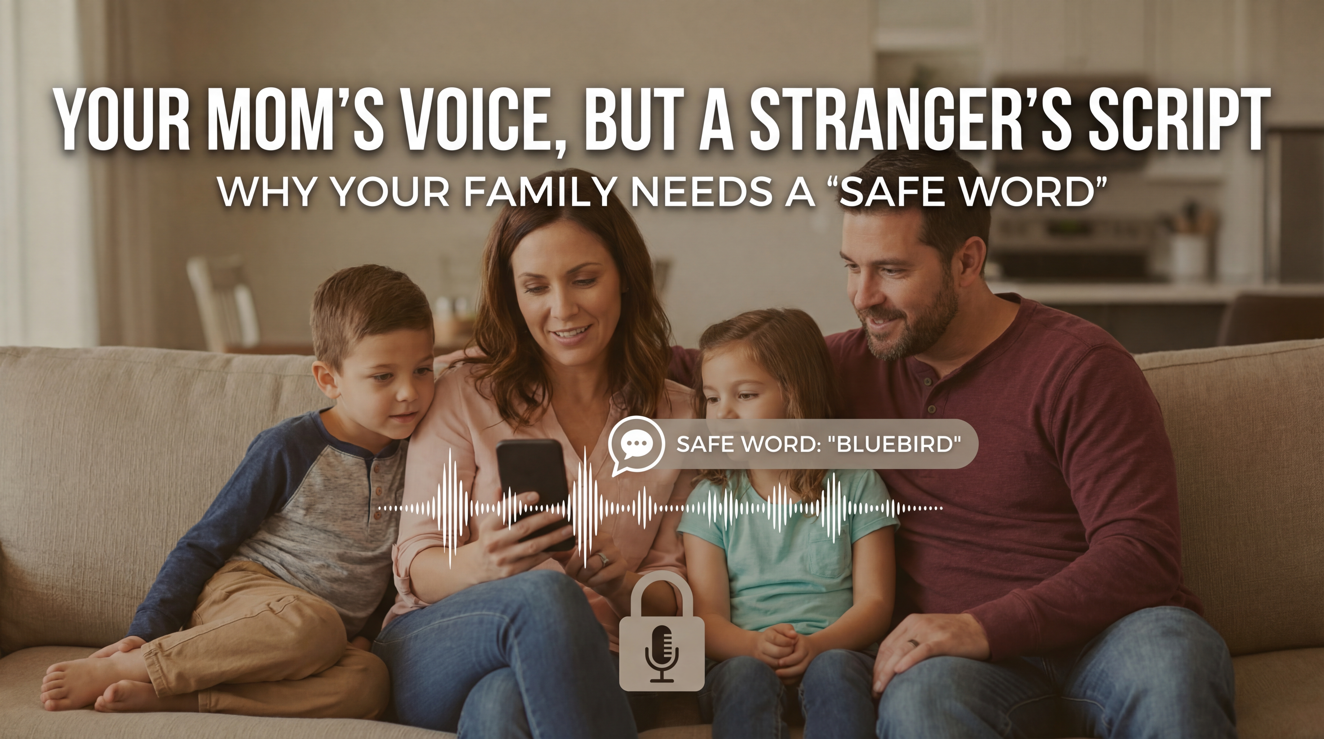 Your Mom’s Voice, But a Stranger’s Script: Why Your Family Needs a "Safe Word"