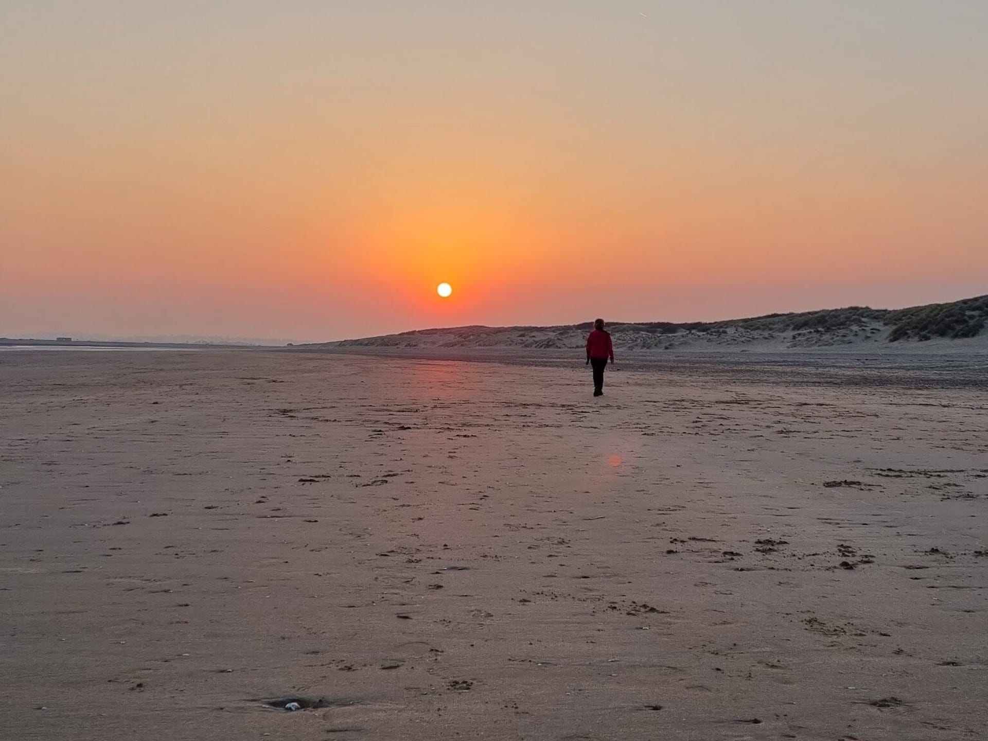 Acres of sand and dunes and wonderful sunsets