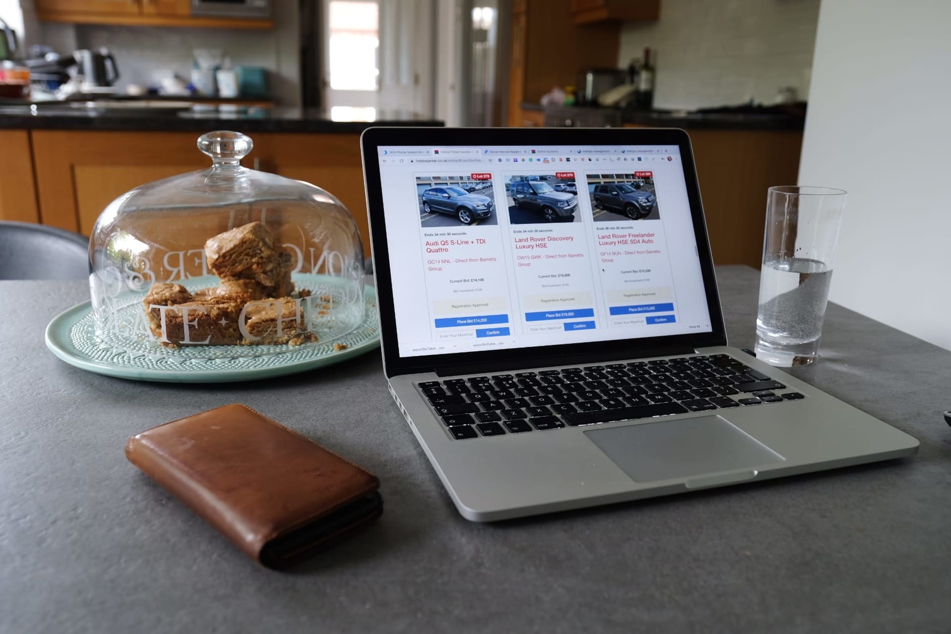 Online bidding platform