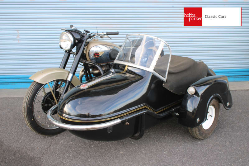 1957 BSA Golden Flash Combination