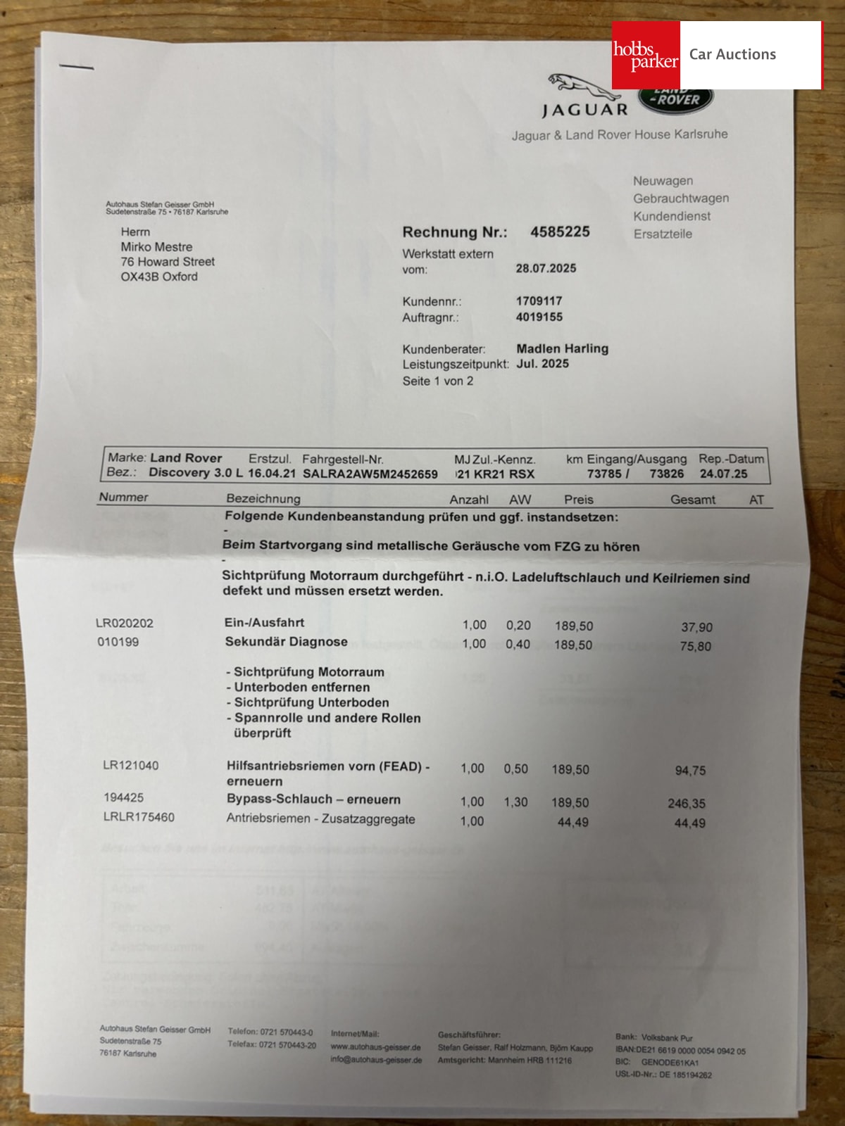 LAND ROVER DISCOVERY R-DYNAM HSE D MHEV A image 29