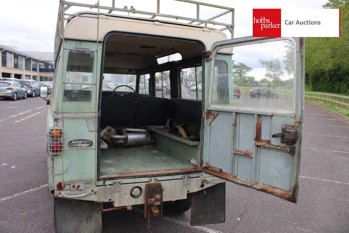 LAND ROVER 2A 109'' STATION WAGON SAFARI ROOF image 24