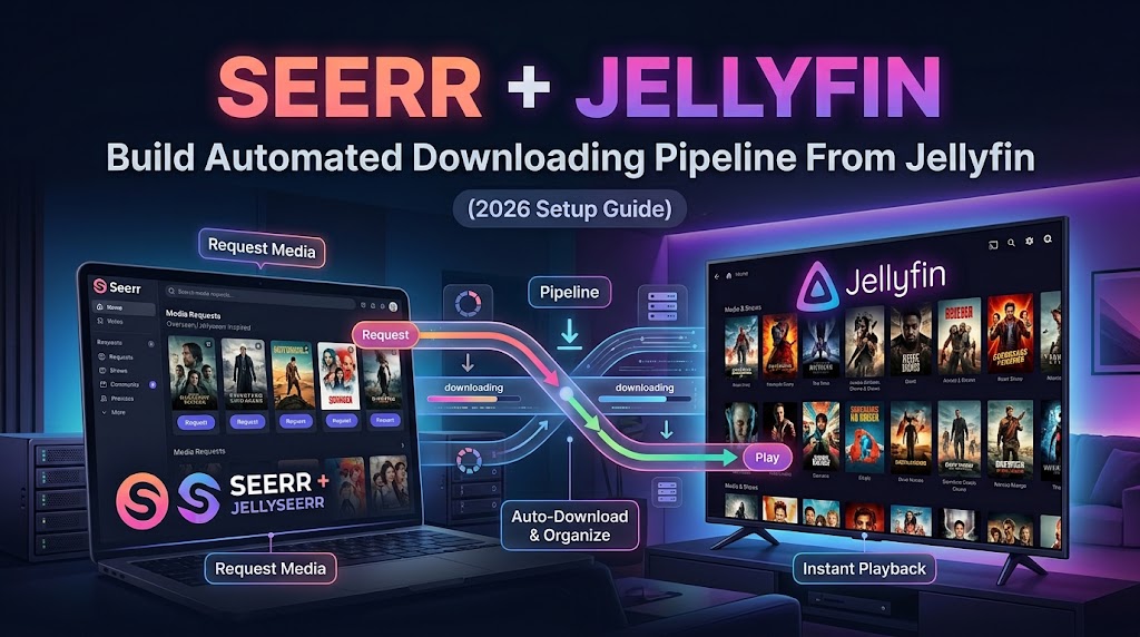 Seerr + Jellyfin: Build Your Own Netflix-Style Request System (2026 Setup Guide)