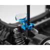 Yeah Racing Aluminum CNC Magnetic Invisible Body Mount (Blue) photo